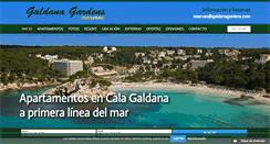Desktop Screenshot of galdanagardens.com