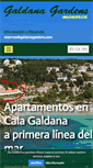 Mobile Screenshot of galdanagardens.com