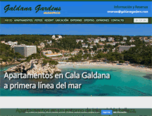 Tablet Screenshot of galdanagardens.com